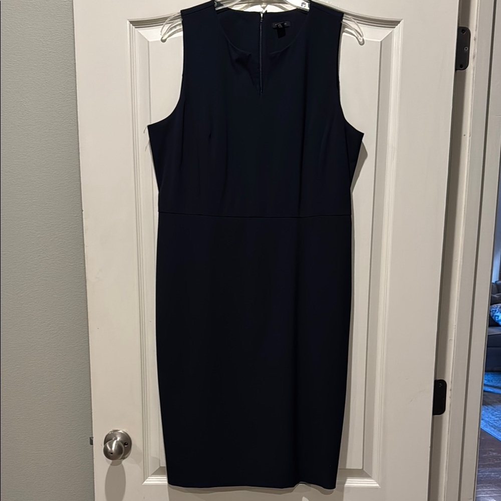 Navy Sleeveless Dress